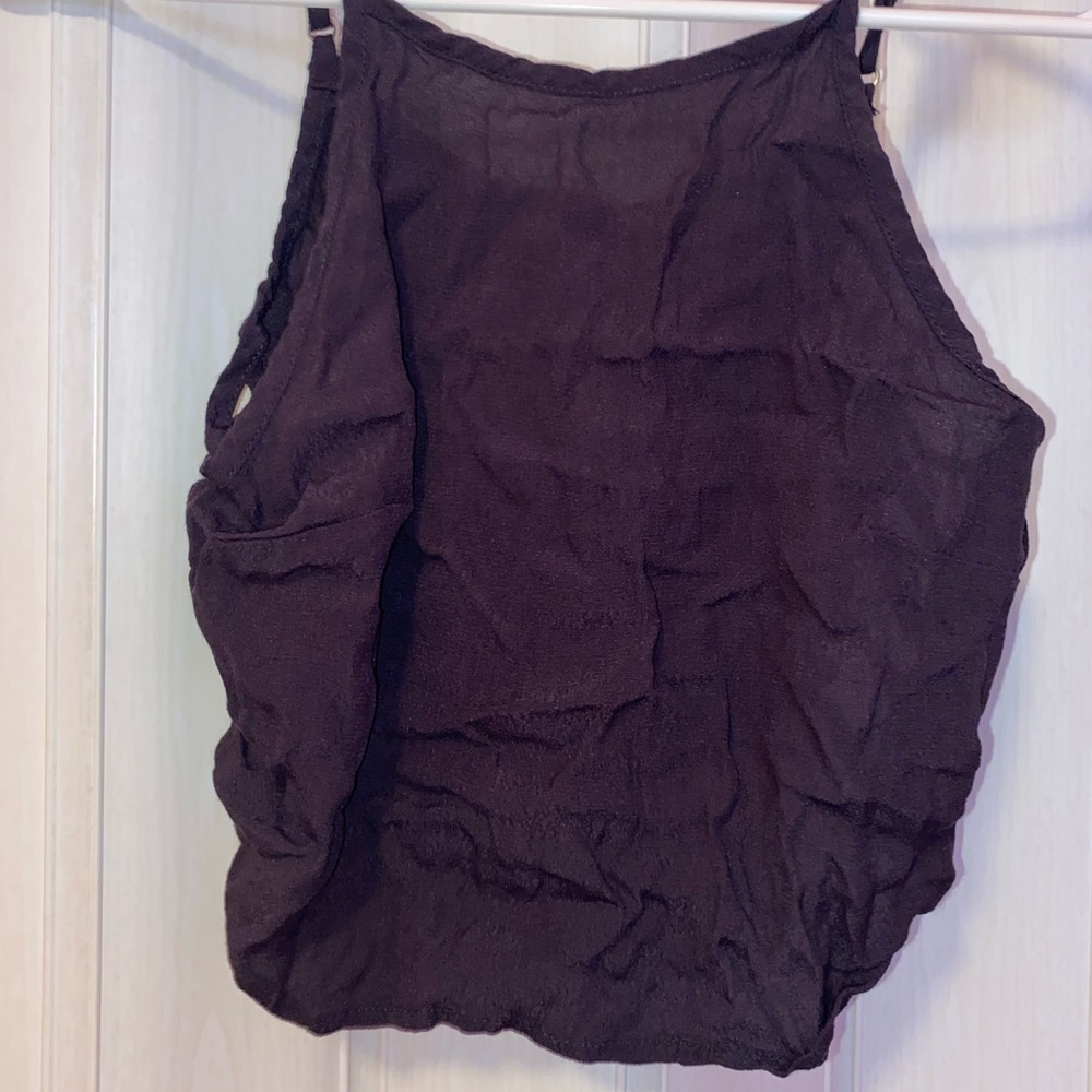 Spaghetti strap crop top